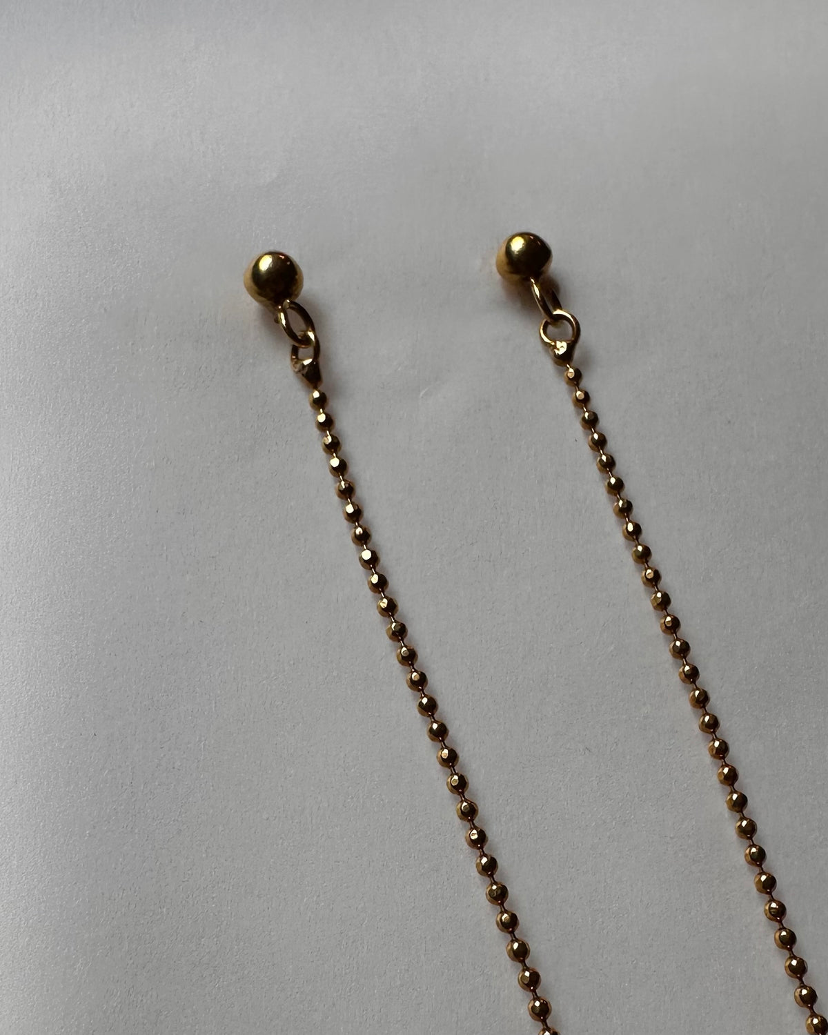 Bead Chain Earrings