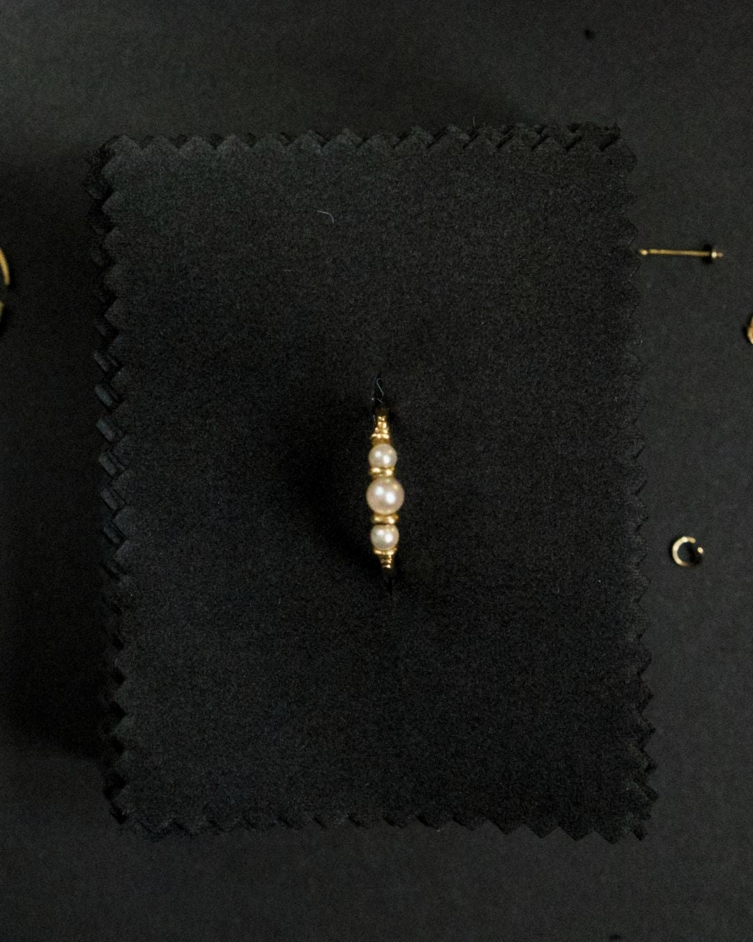 Vintage 14K Gold Pearl Ring