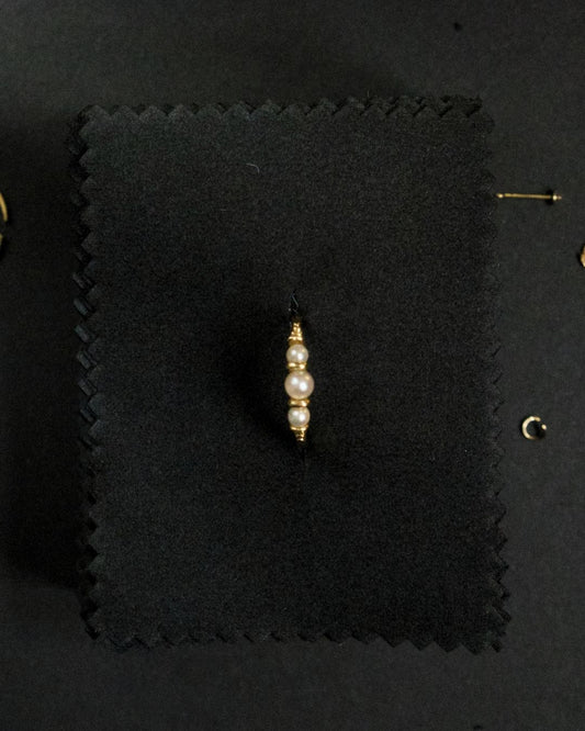Vintage 14K Gold Pearl Ring
