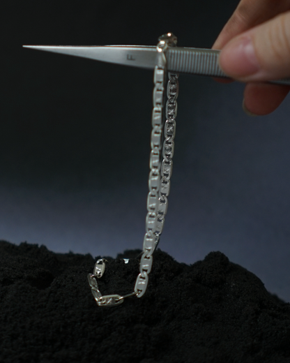 Vintage Sterling Silver Starburst Anklet or Bracelet