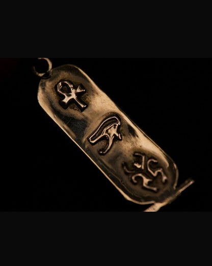 Egyptian Cartouche Pendants