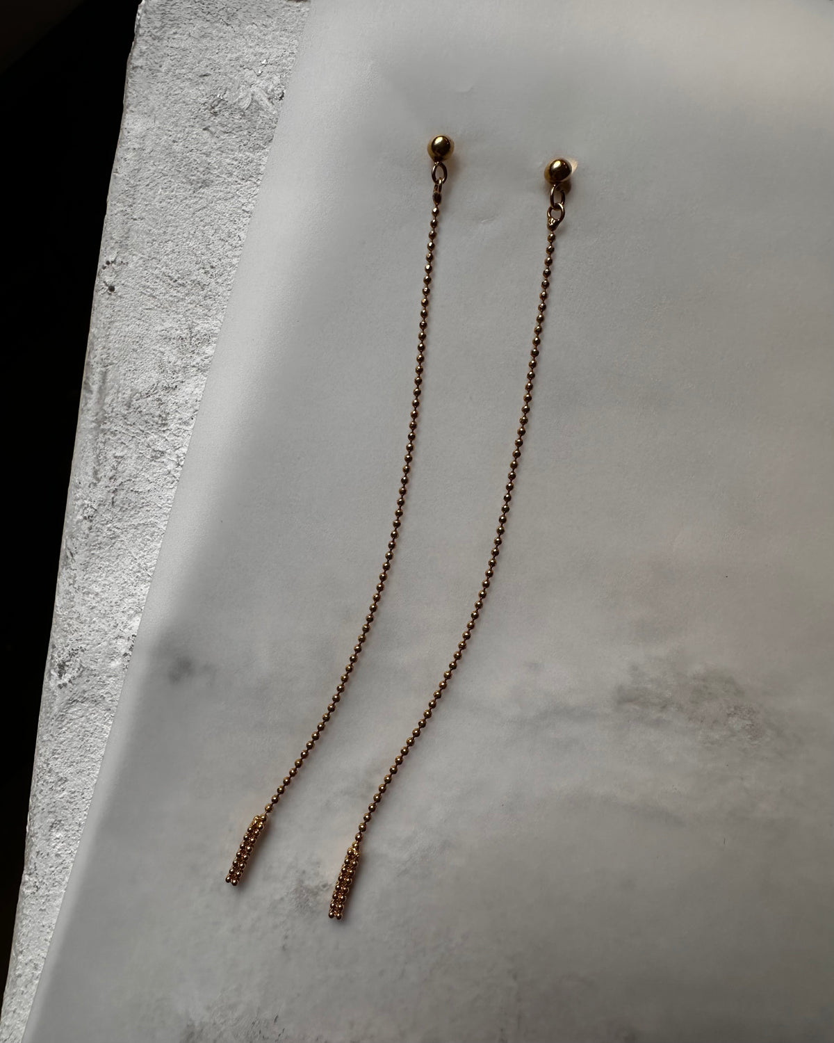 Bead Chain Earrings