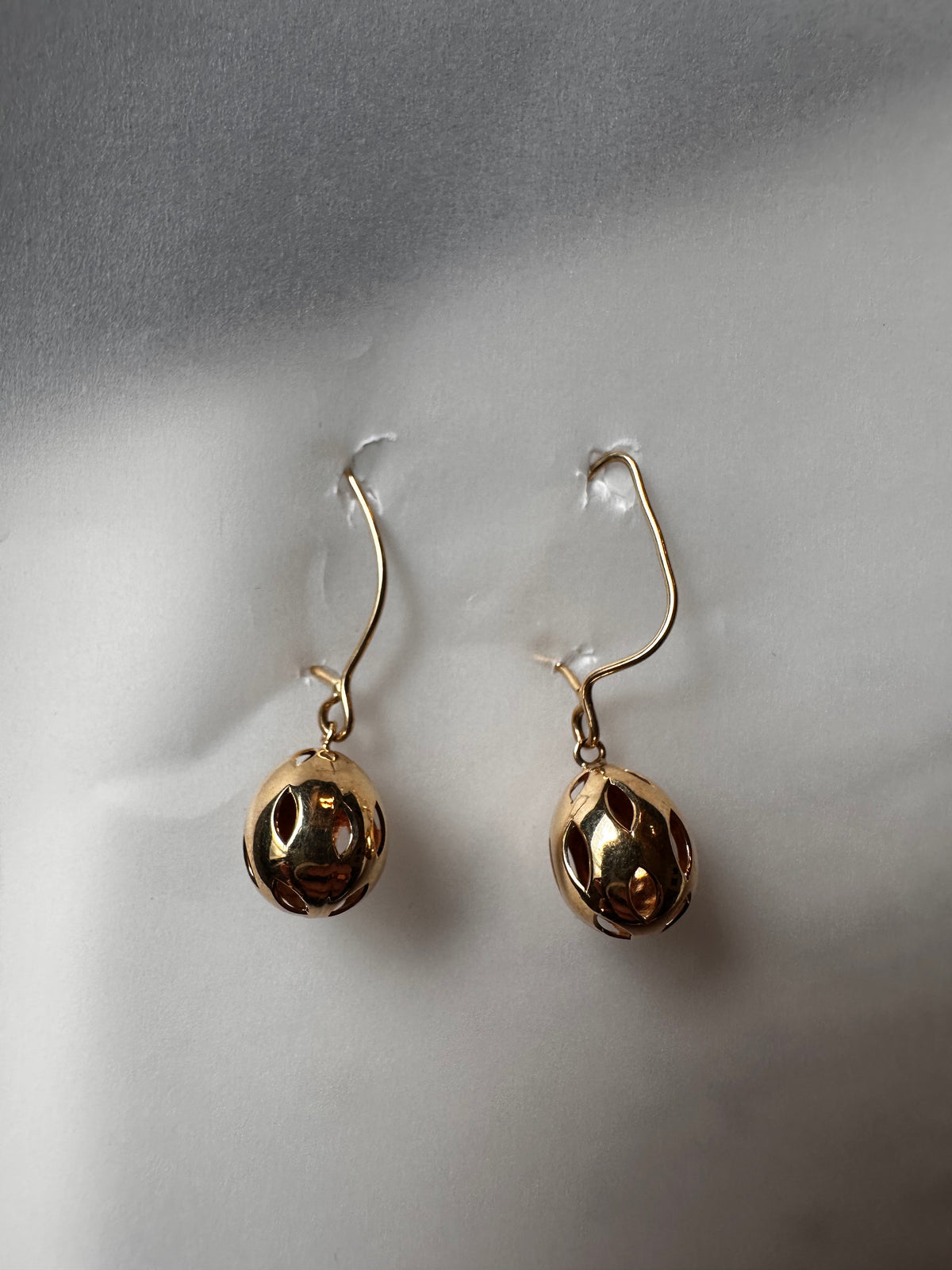 Sculptural Ovoid Earrings