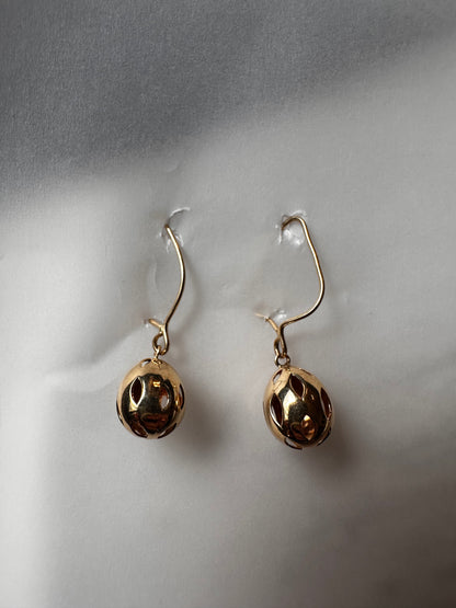 Sculptural Ovoid Earrings