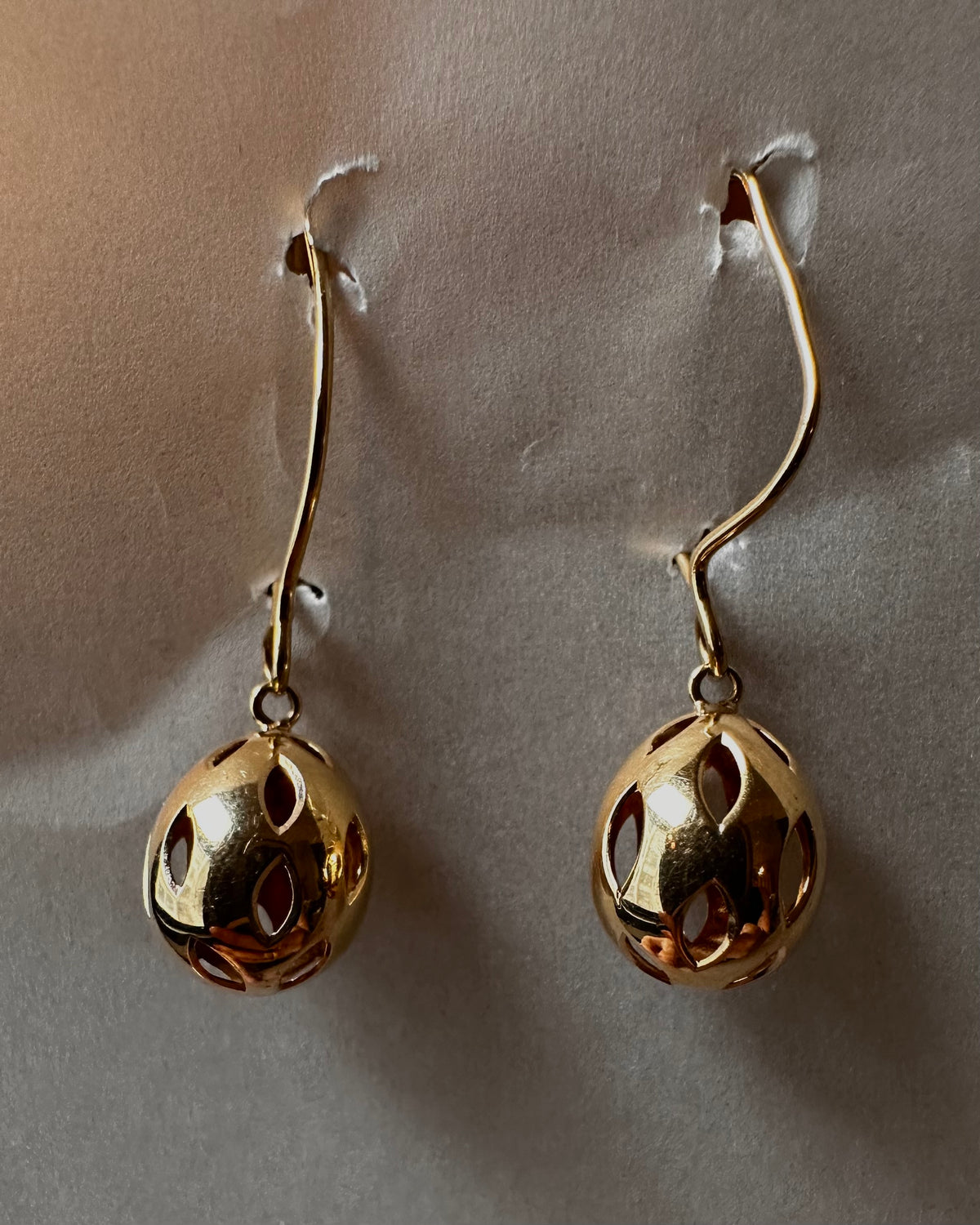 Sculptural Ovoid Earrings