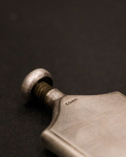 Antique Silver Purse Perfume Bottle
