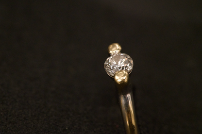 Modernist Platinum Diamond Band