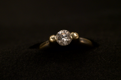 Modernist Platinum Diamond Band